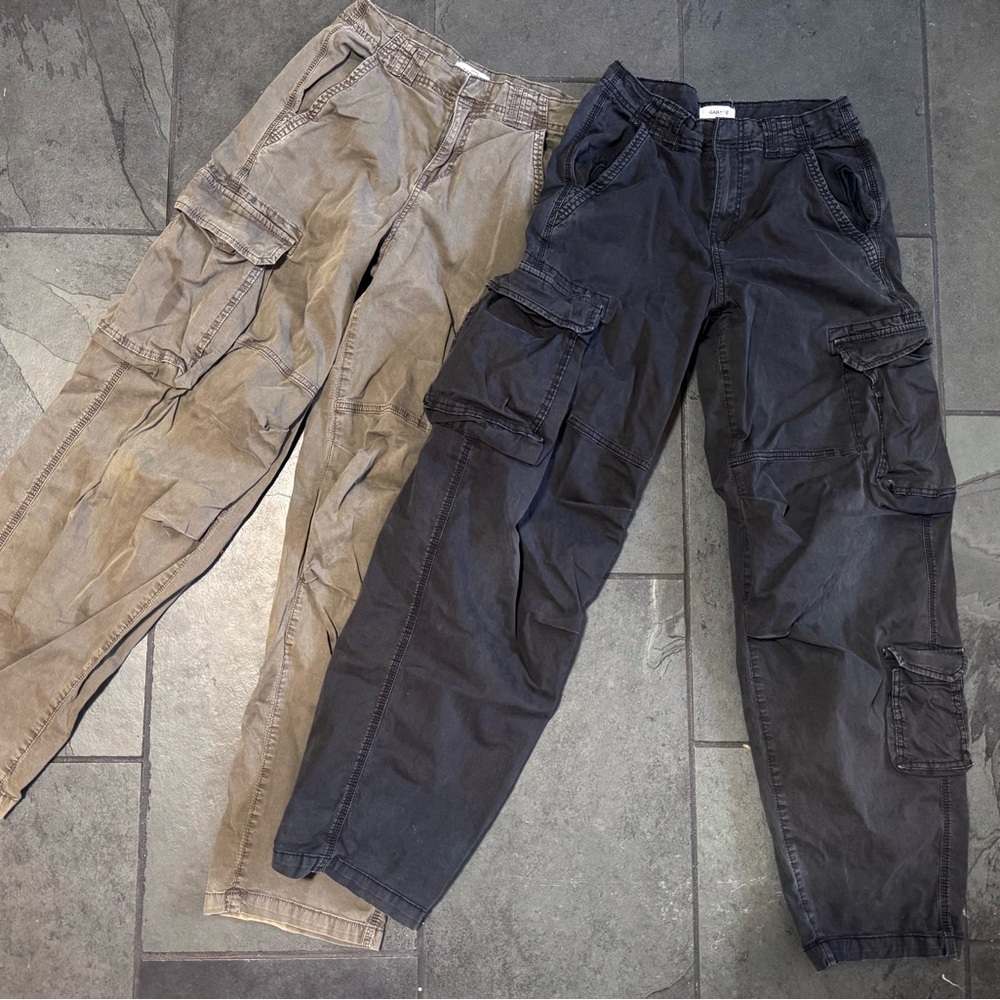 Size 01 Garage Olive & Black Cargo Pants